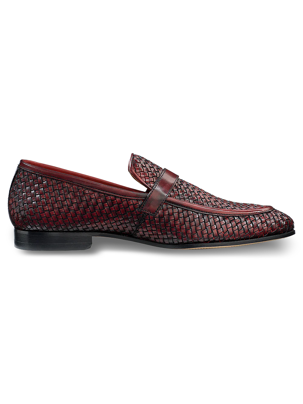 Brennan Belted Loafer - Burgundy