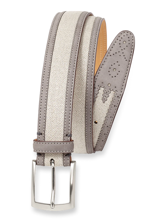 Jayce Belt - Grey/white