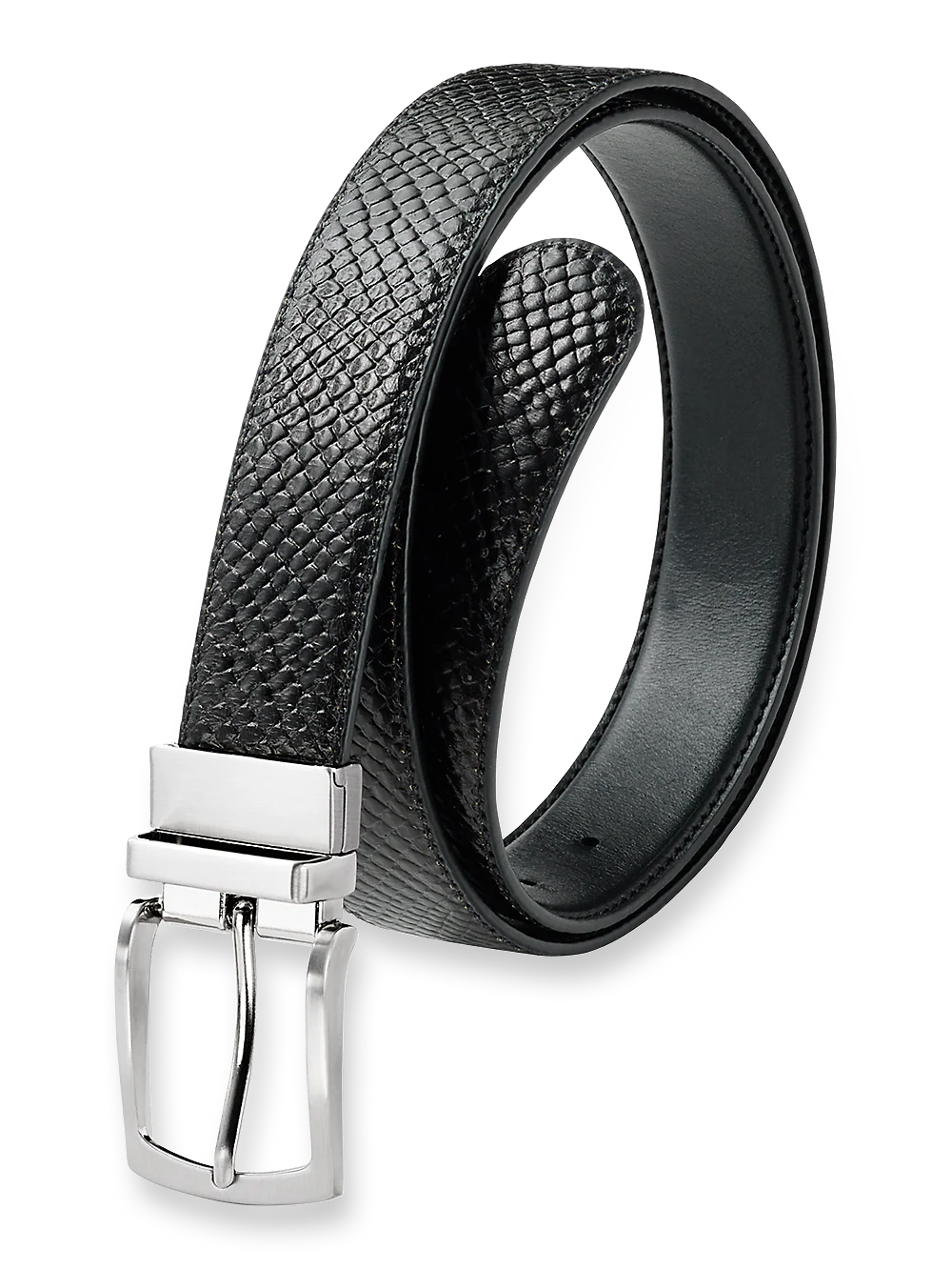 Sergio Reversible Belt - Black