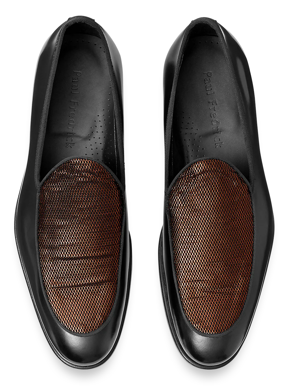 Atlas Venetain Loafer - Black/copper