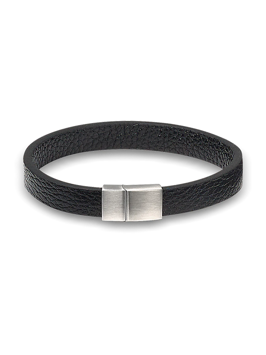 Leather Bracelet - Black