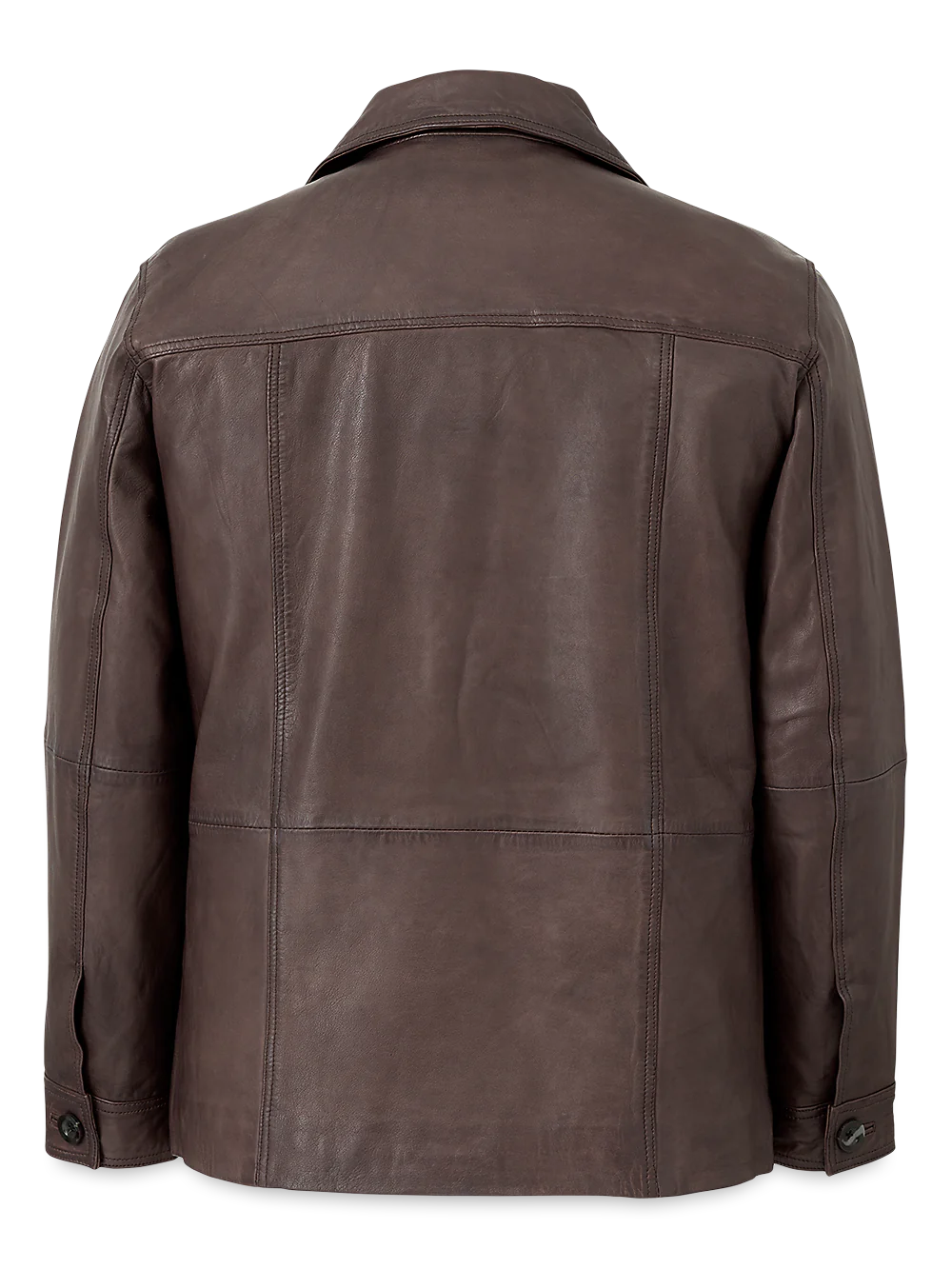 Leather Jacket - Brown