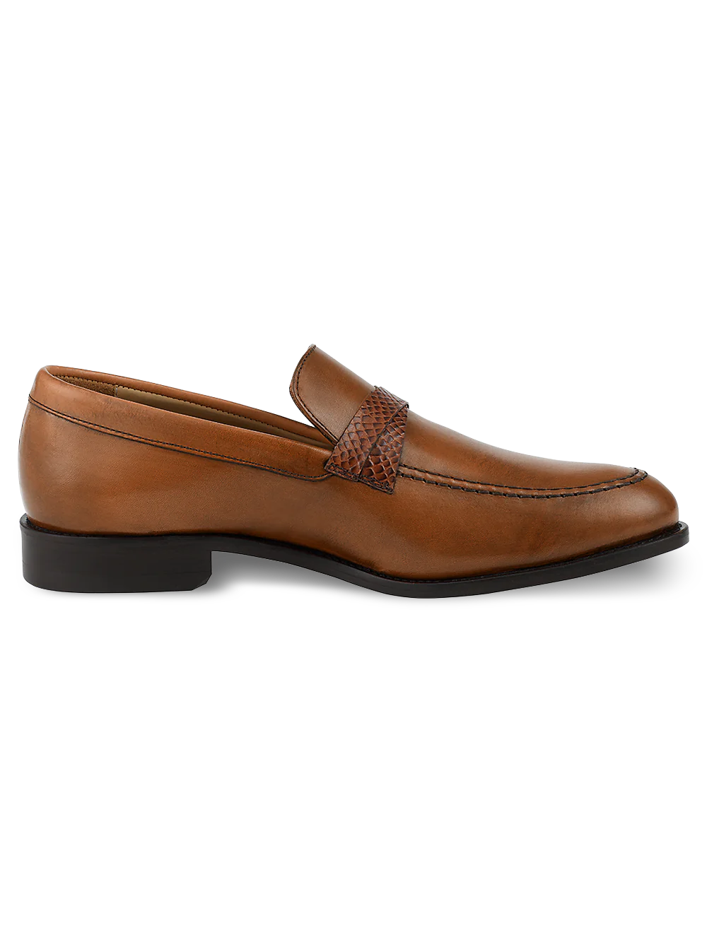 Cody Belted Loafer - Chestnut