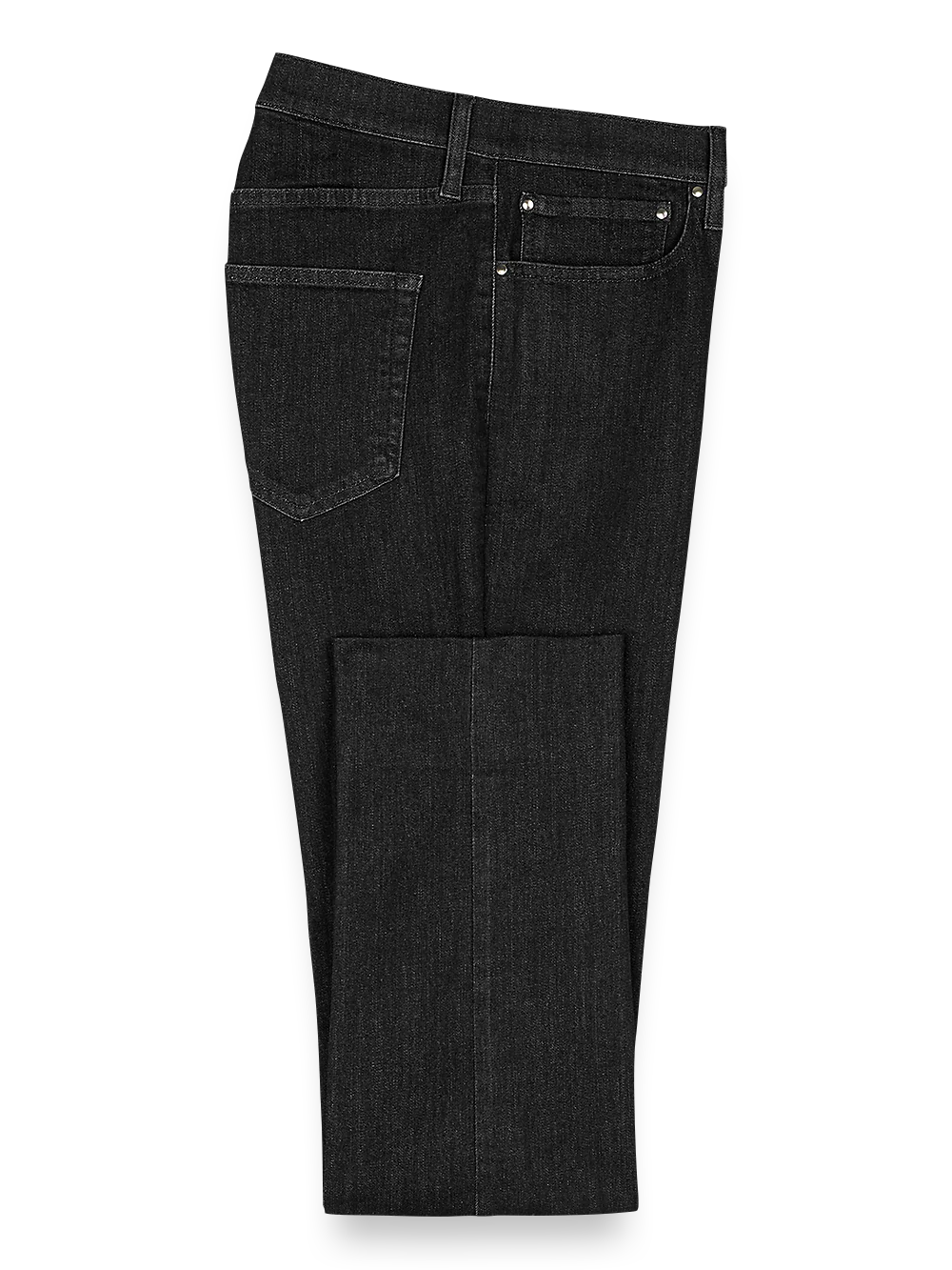 Five Pocket Denim Pants - Black