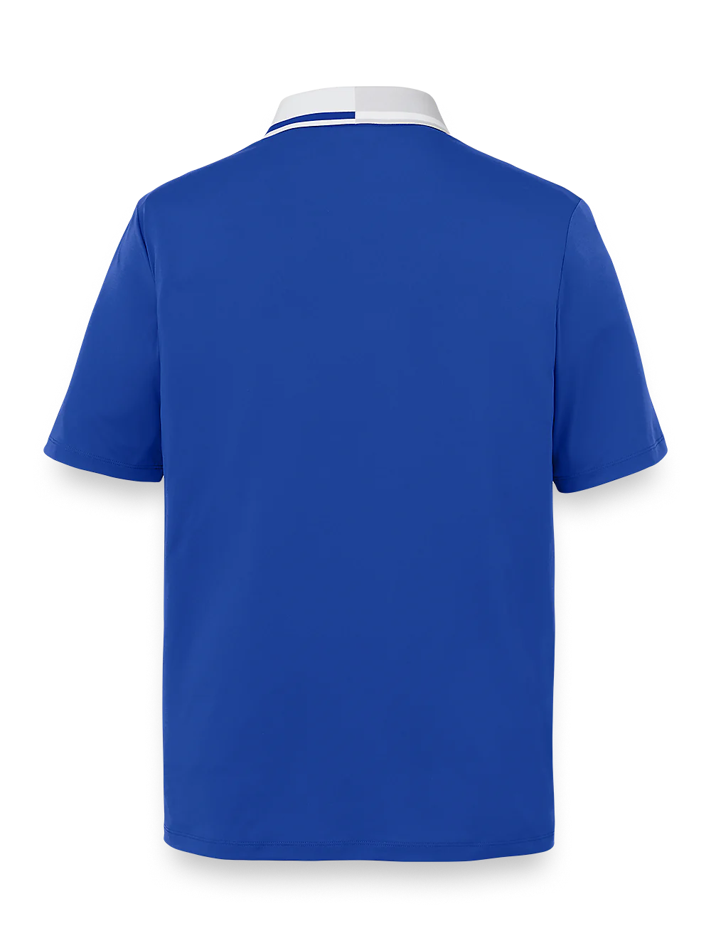 Performance Blend Three Button Polo - Cobalt