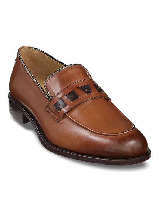 Hugh Penny Loafer - Chestnut