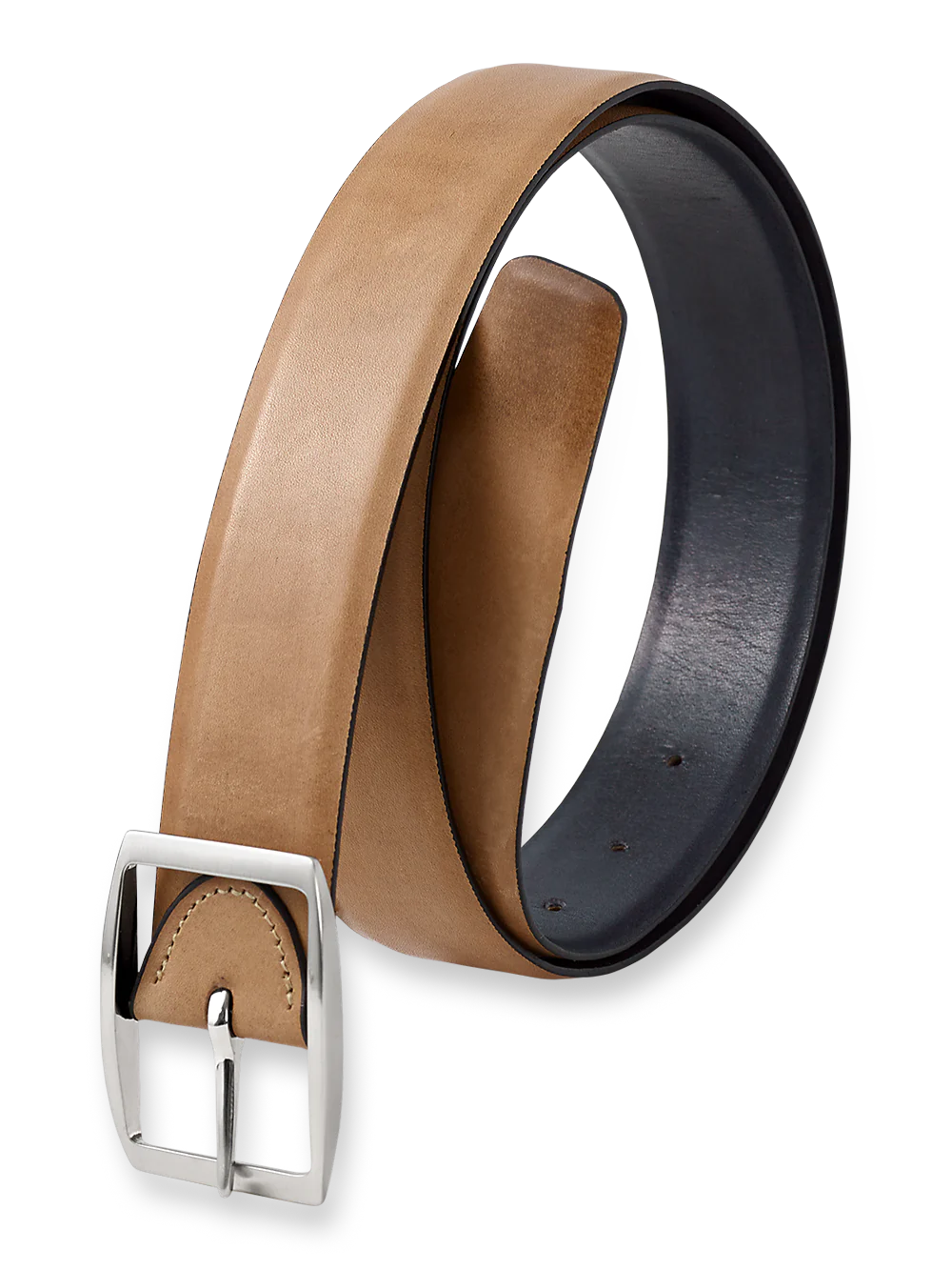 Marshall Reversible Belt - Tan/grey