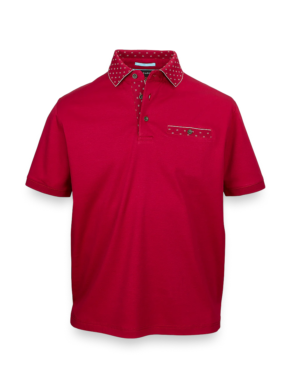 Mercerized Cotton Polo - Brick