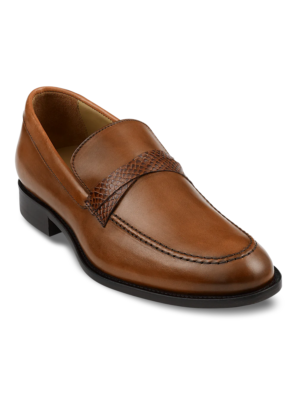 Cody Belted Loafer - Chestnut