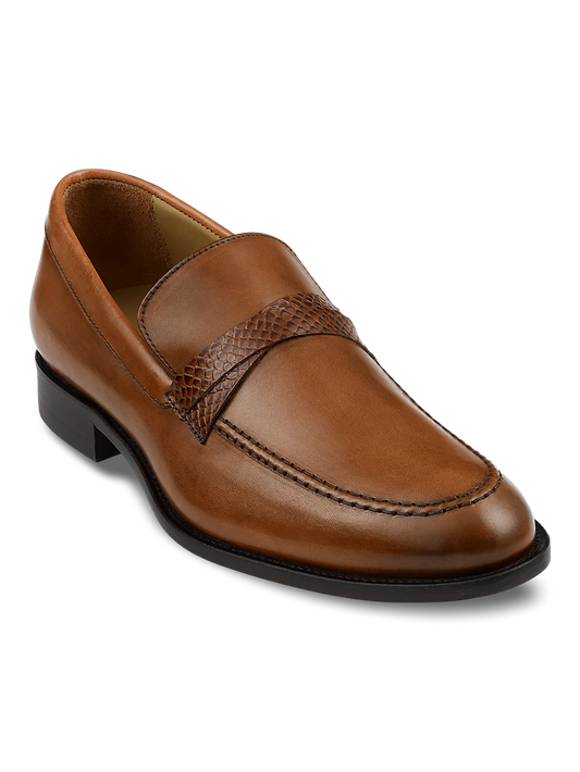 Cody Belted Loafer - Chestnut