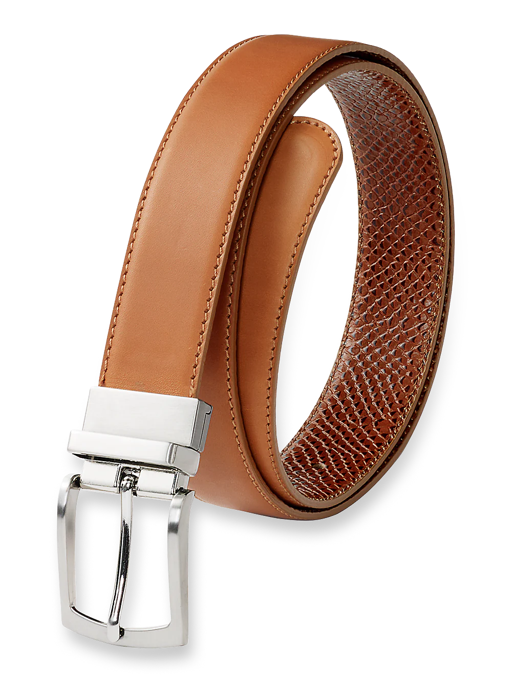 Cody Reversible Belt - Chestnut