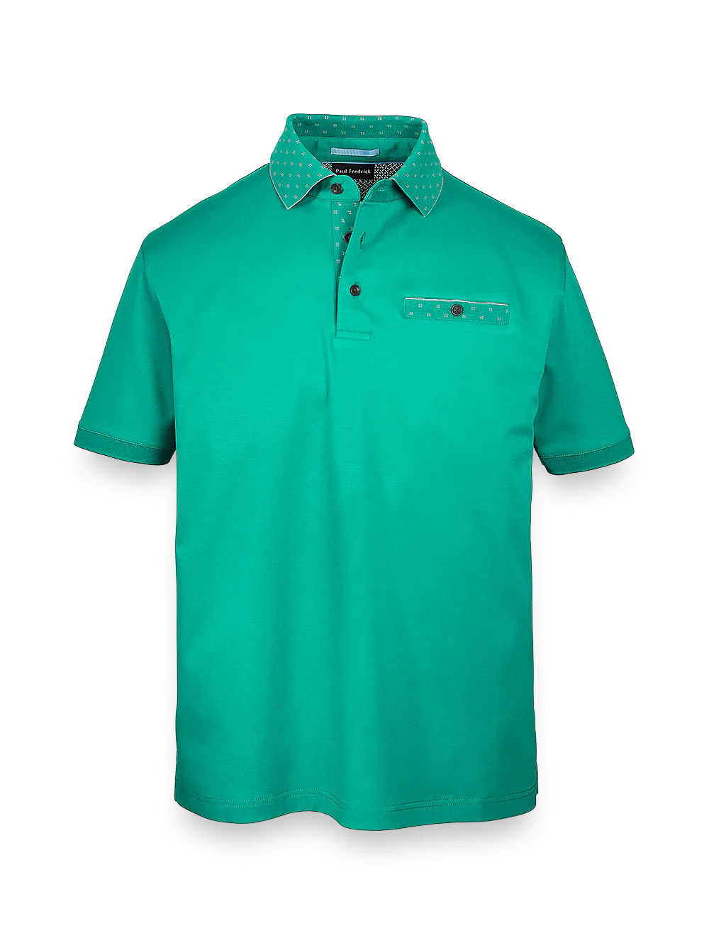 Mercerized Cotton Polo - Green