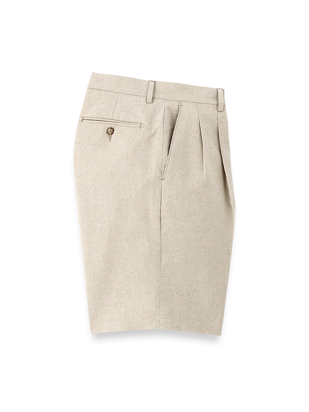 Linen / Cotton Shorts - Natural