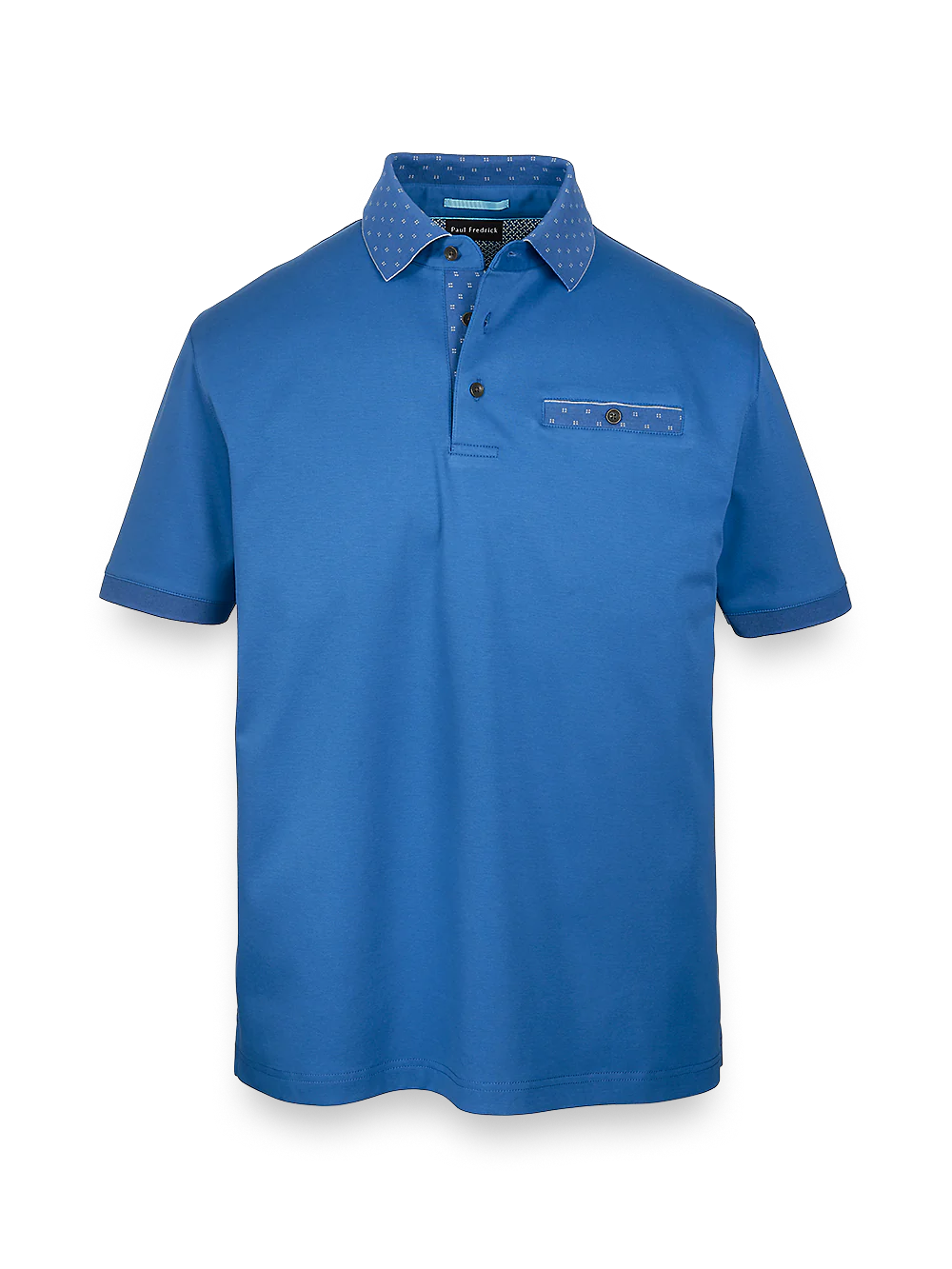 Mercerized Cotton Polo - Navy