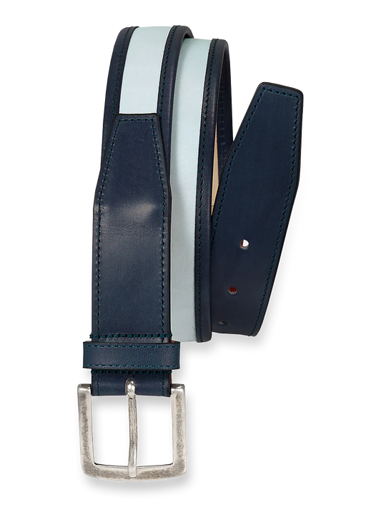 Wyatt Belt - Light Blue/blue