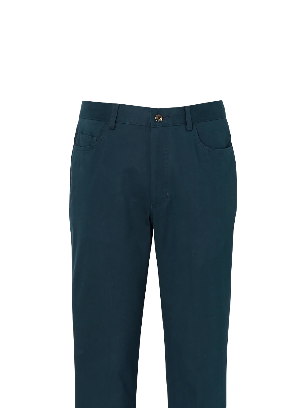 Cotton Stretch Twill Five Pocket Pants - Dark Khaki