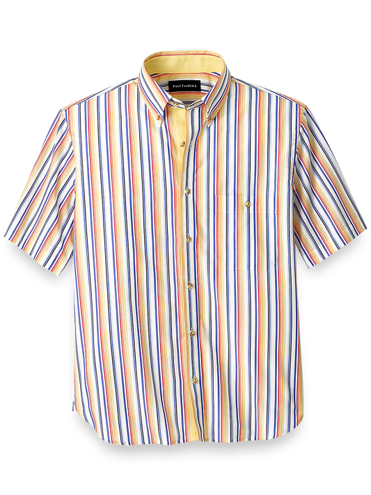 Cotton Stripe Casual Shirt - Multi