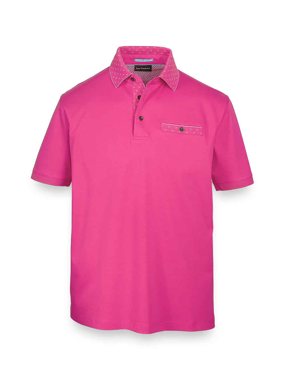 Mercerized Cotton Polo - Berry