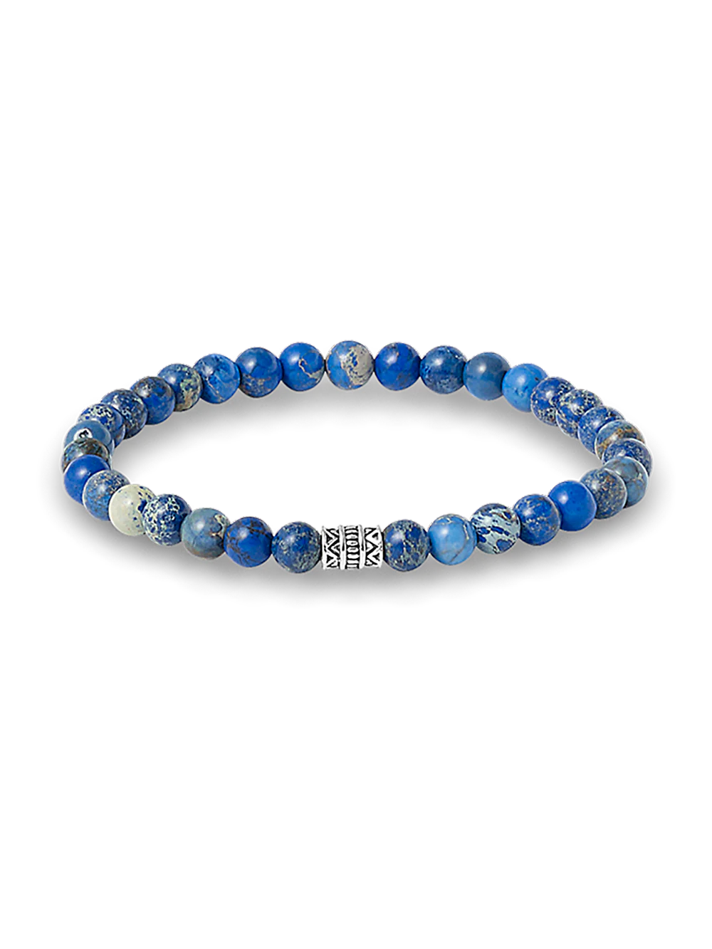 Semi Precious Bead Bracelet - Blue Multi