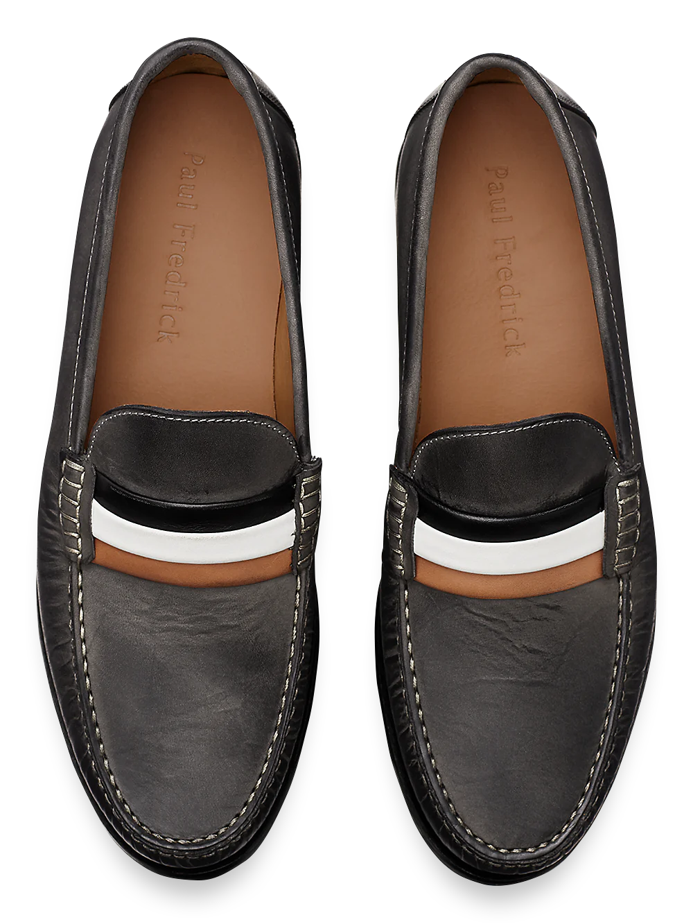 Aiden Penny Loafer - Black